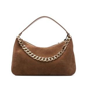 Twin-Set Brown Suede Shoulder Bag - NWT